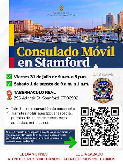 La jornada especial será del 31 de julio hasta el 1° de agosto