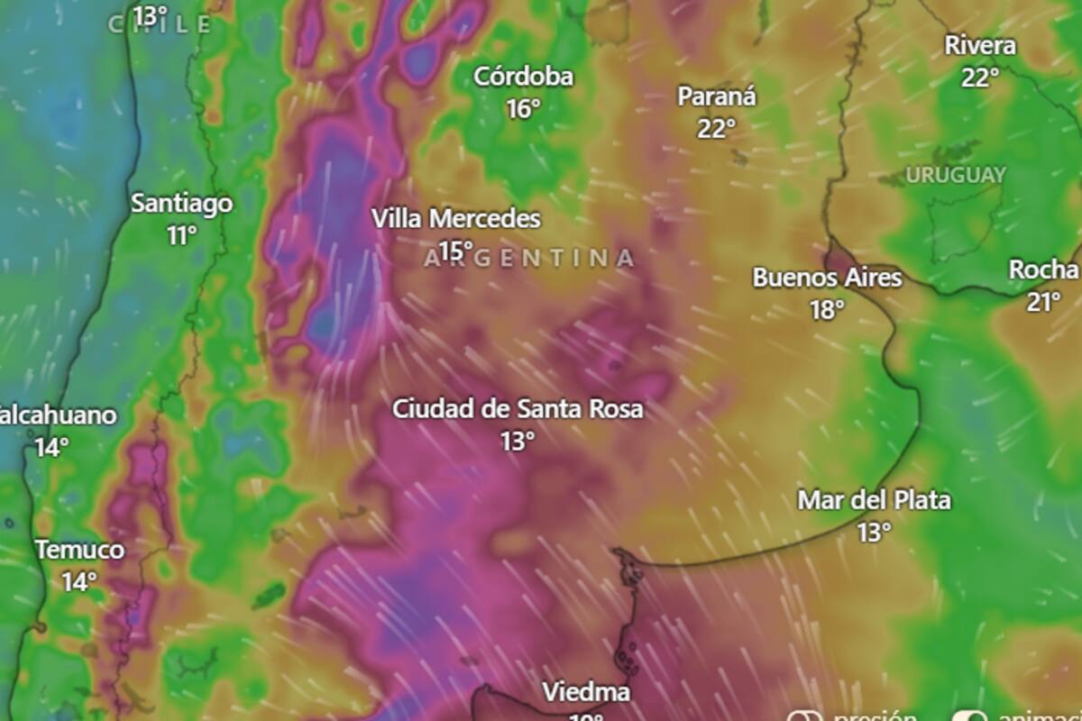 La jornada se presenta inestable y nubosa