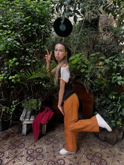 La joven alemana hace trabajos como actriz y modelo (Foto: Gentileza Sylvia-Antonia Heiss)