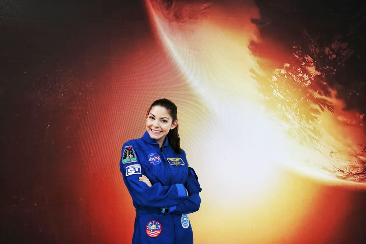 La joven astronauta Alyssa Carson