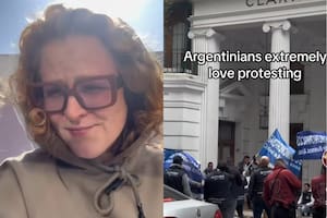 La joven causó enojo en los usuarios argentinos cuando habló sobre las protestas