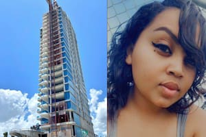 La joven cayó desde el piso 13 del edificio en el que trabajaba