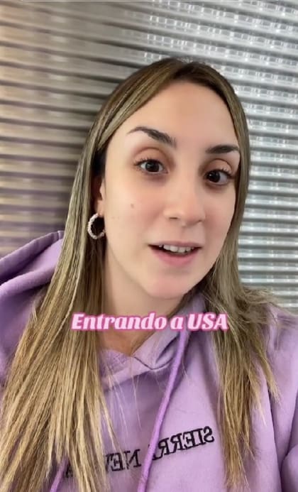 La joven chilena Trinidad Iyecorat narró las extrañas preguntas que le hicieron los policías de aduanas de Estados Unidos