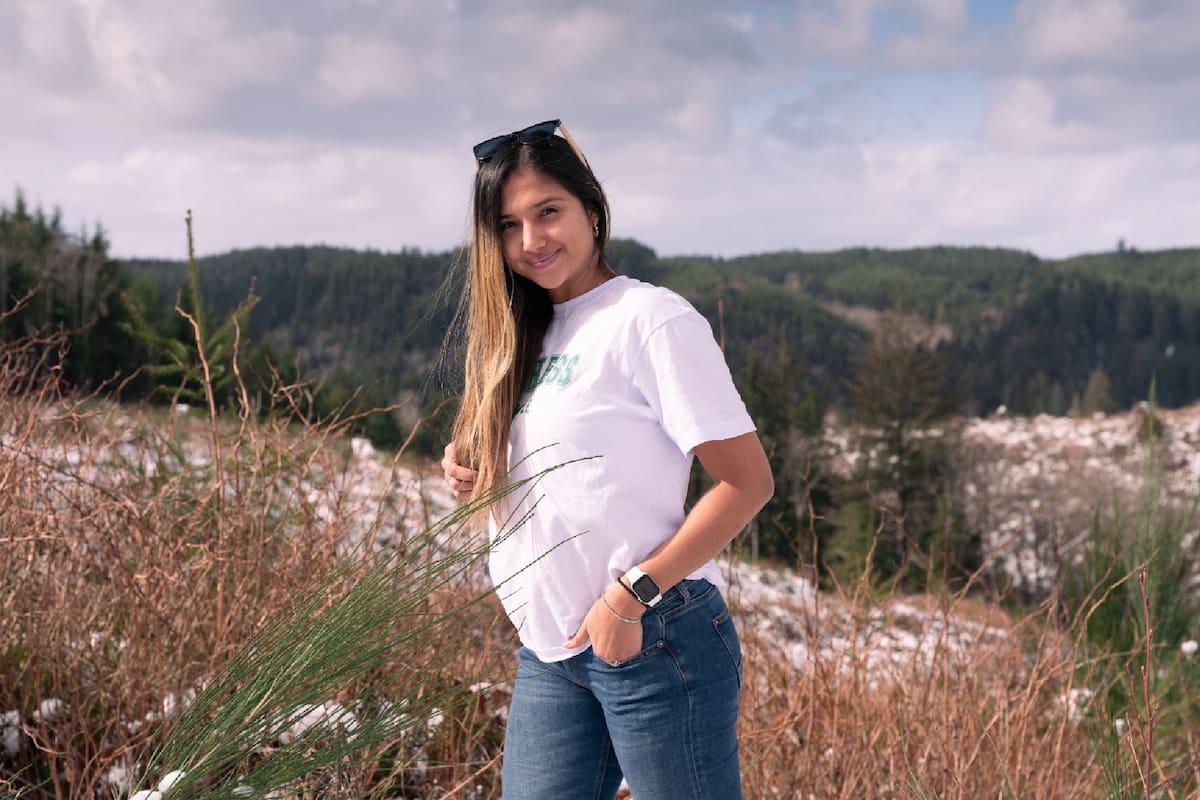 La joven colombiana destacó que lo que más le gusta de EE.UU. es que puede aprender sobre negocios