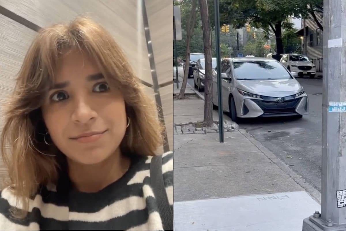 La joven colombiana se quedó sorprendida al ver que la mujer que quería darle su auto dejó las llaves tiradas en plena calle