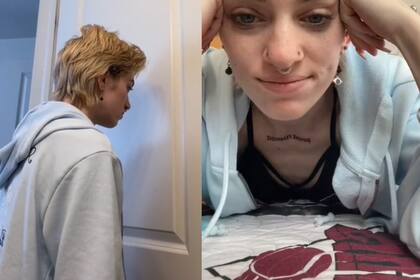 La joven compartió la situación en redes sociales y se viralizó (Captura video)