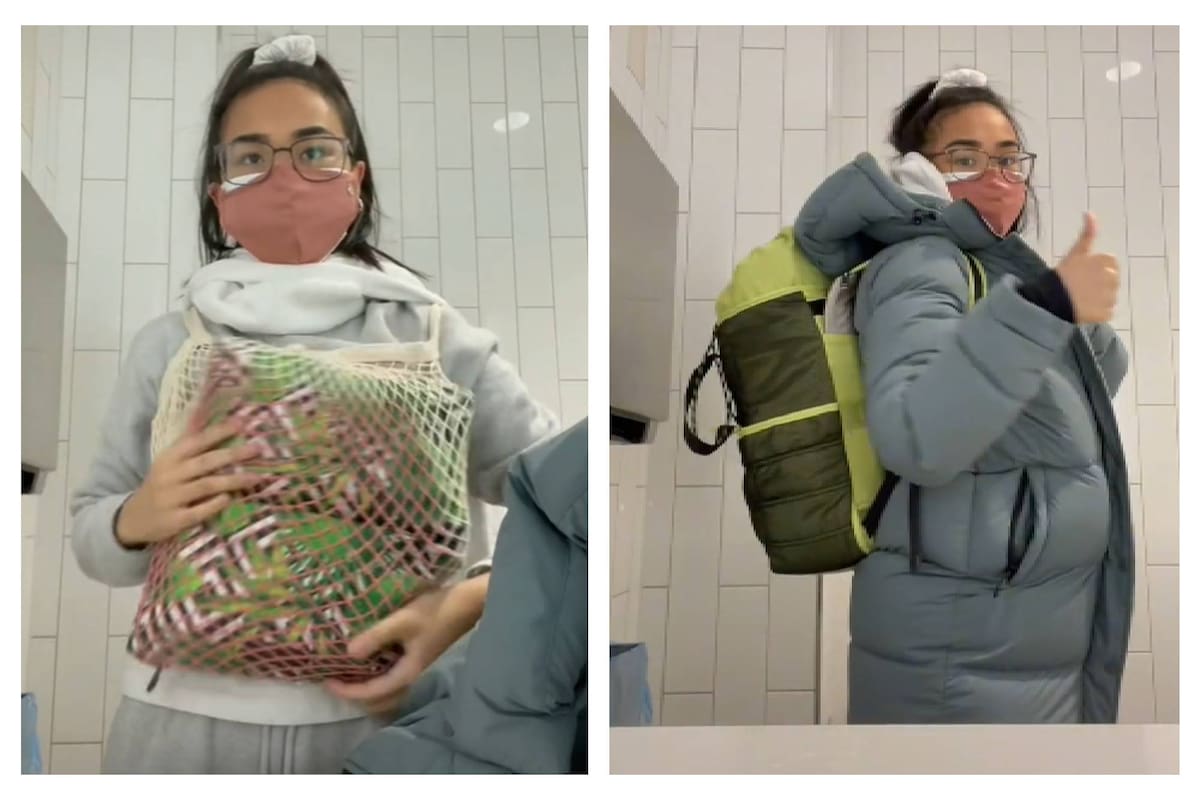 La joven compartió su "truco" con sus seguidores