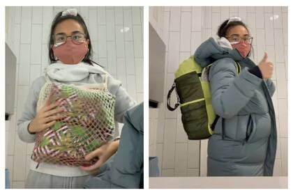 La joven compartió su "truco" con sus seguidores