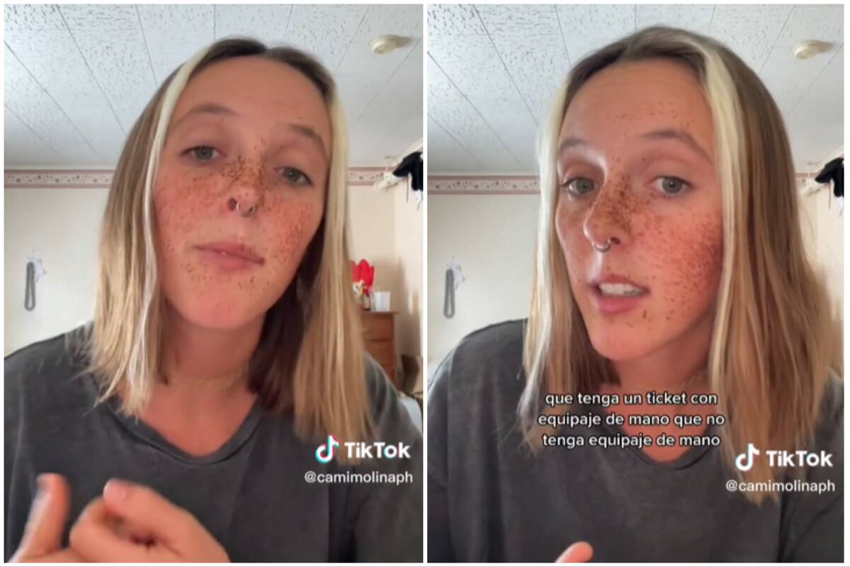 La joven confió en su buena fortuna y celebró sus logros