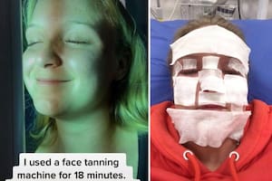 La joven contó el calvario que vivió durante 18 minutos (Foto: TikTok Emma Hoffström)