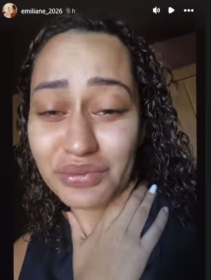 La joven contó entre lágrimas lo sucedido