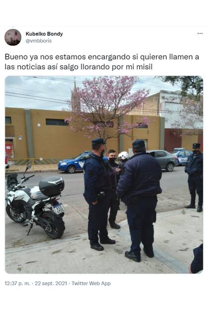 La joven contó que se comunicó con personal especializado