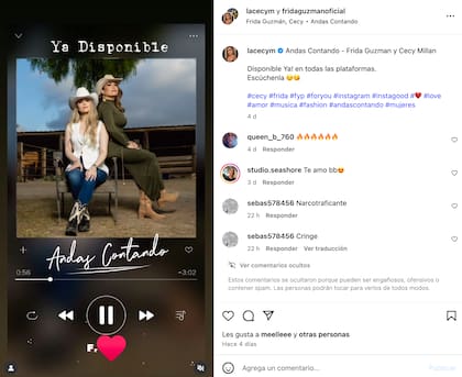 La joven de 20 años ya había participado en un reality show donde mostró su talento musical. Foto: IG @fridaguzmanoficial