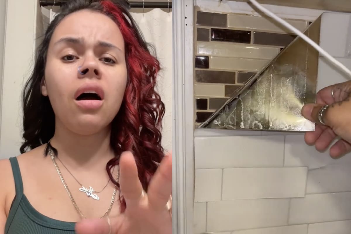 La joven descubrió que su cocina no era como siempre se había imaginado