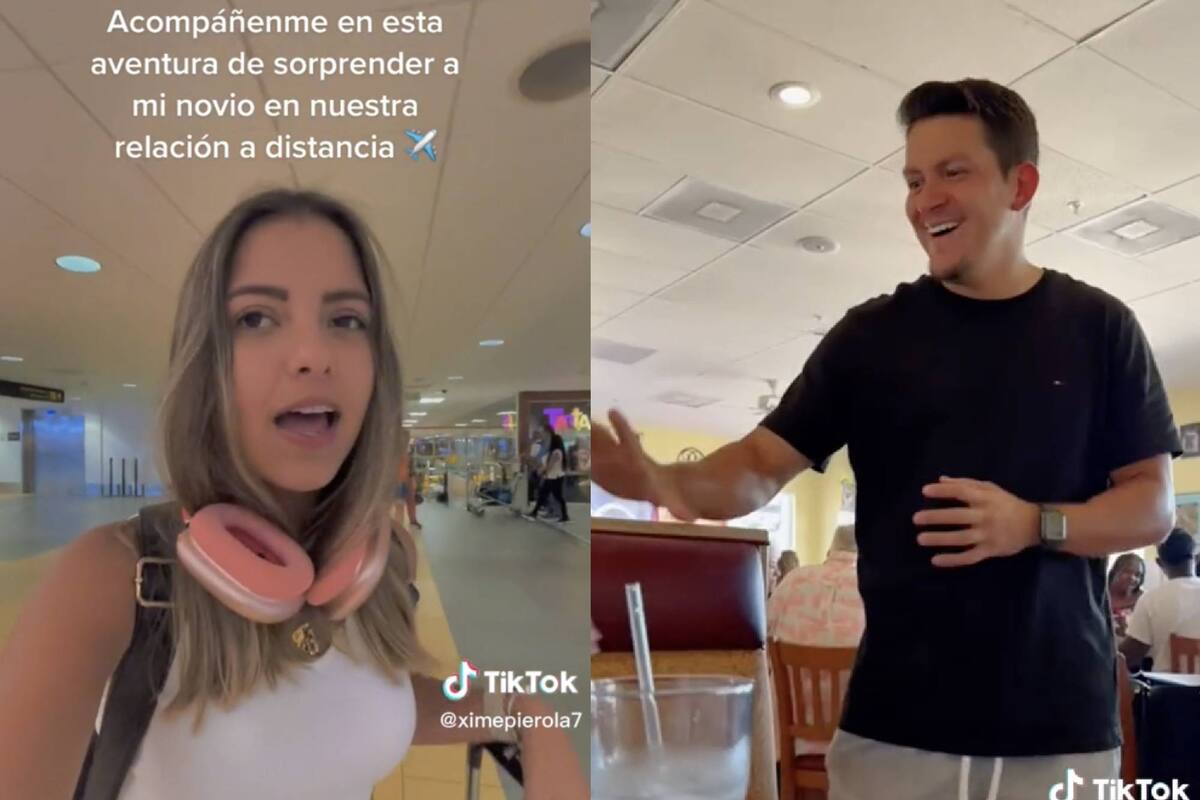 La joven dijo que quería sorprender a su pareja el día de su aniversario