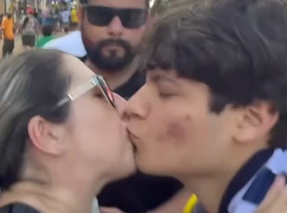La joven ecuatoriana ayudó a su compatriota a cumplir la promesa (Foto: ESPN)