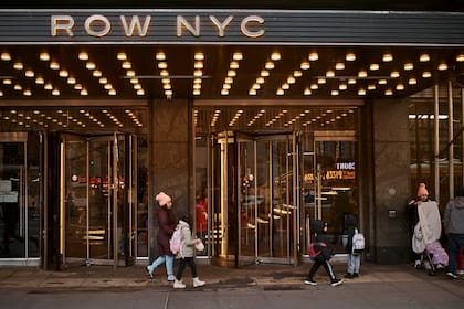 La joven encontró que el frío se siente más de lo que imaginaba en Nueva York