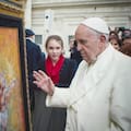 Empezó a los cinco años, la bendijo el papa Francisco y hoy sus obras cotizan más de siete millones de dólares