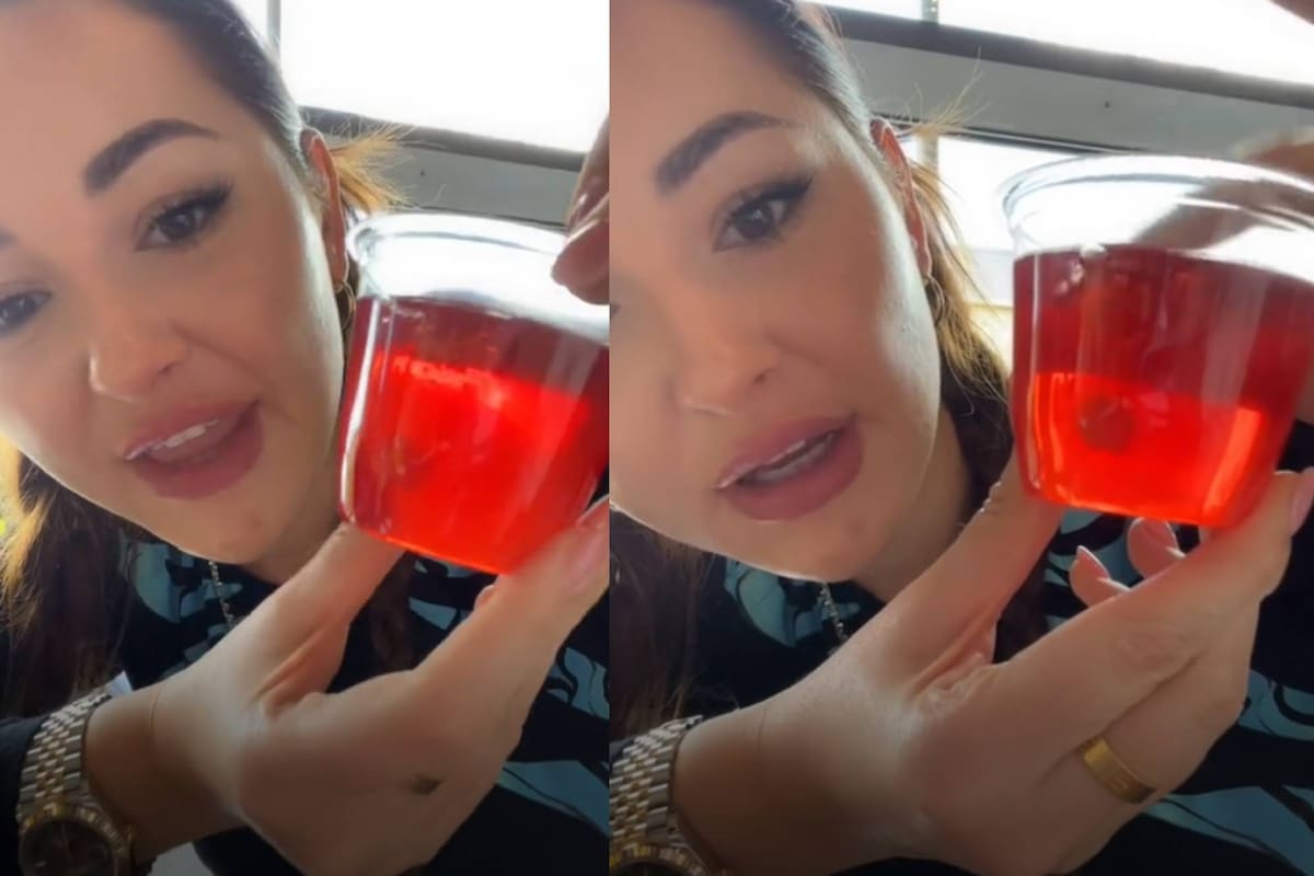 La joven explicó cómo se genera una turbulencia (Captura video)