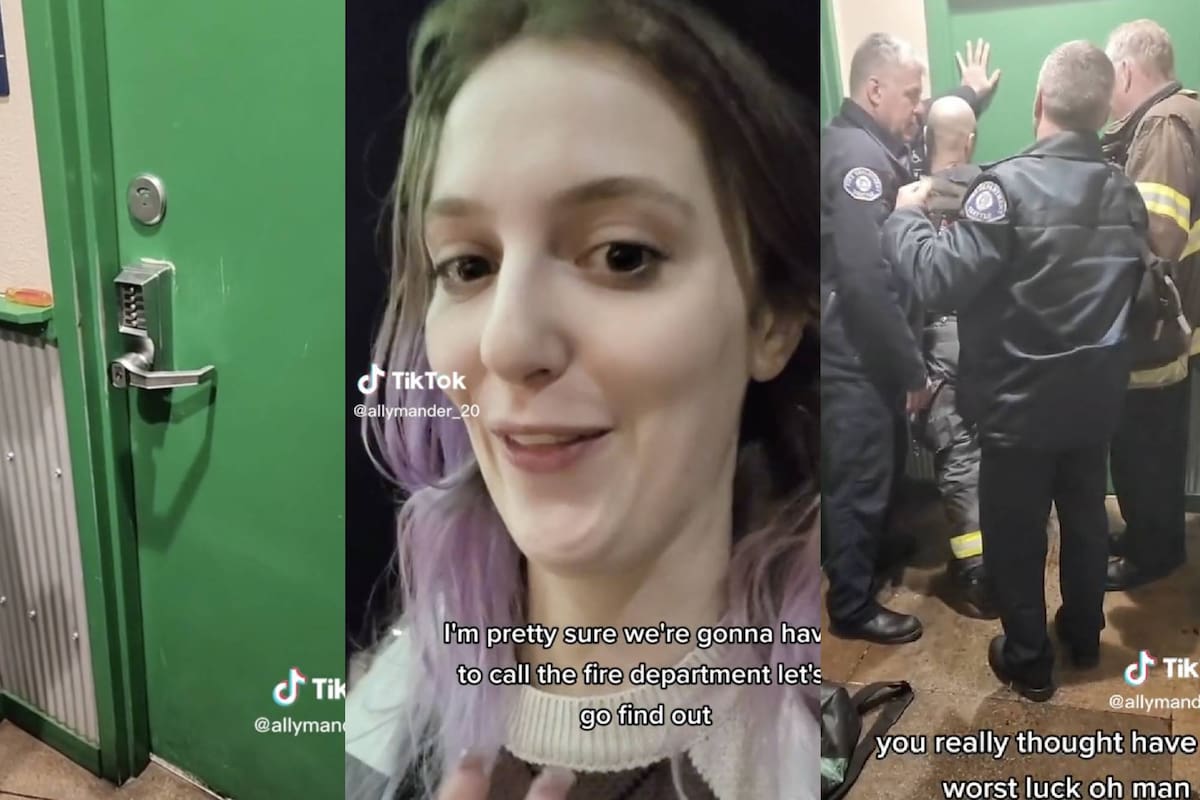 La joven expuso la situación que vivió junto con su hermano en un baño público; muchos usuarios coincidieron en que esos son los "peores cerrojos del mundo"