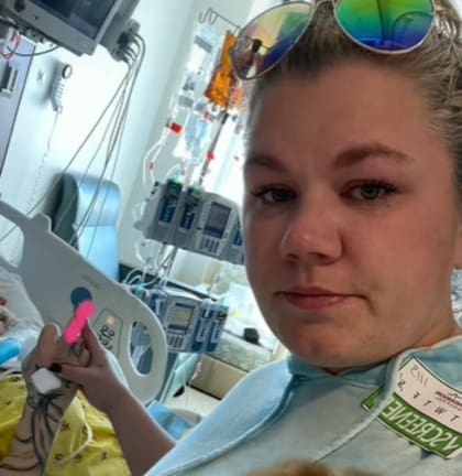La joven, finalmente, pudo encontrarse con su hermana quien falleció ese fin de semana en el hospital