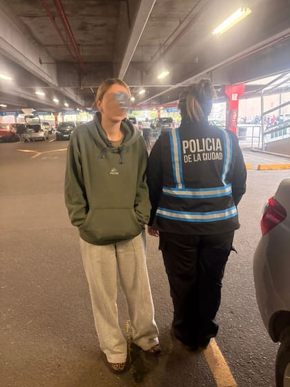 La joven fue hallada en buen estado de salud