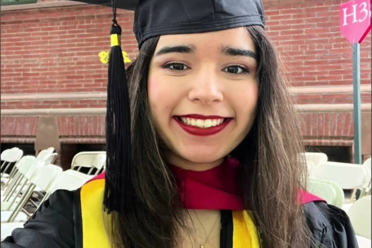 La joven habría ingresado en Harvard en 2022 y se graduó hace pocos días