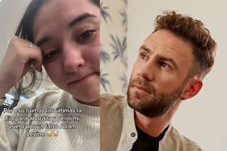 Perdió su vuelo por seguir a un “famoso” y la reacción de su novio se convirtió en viral