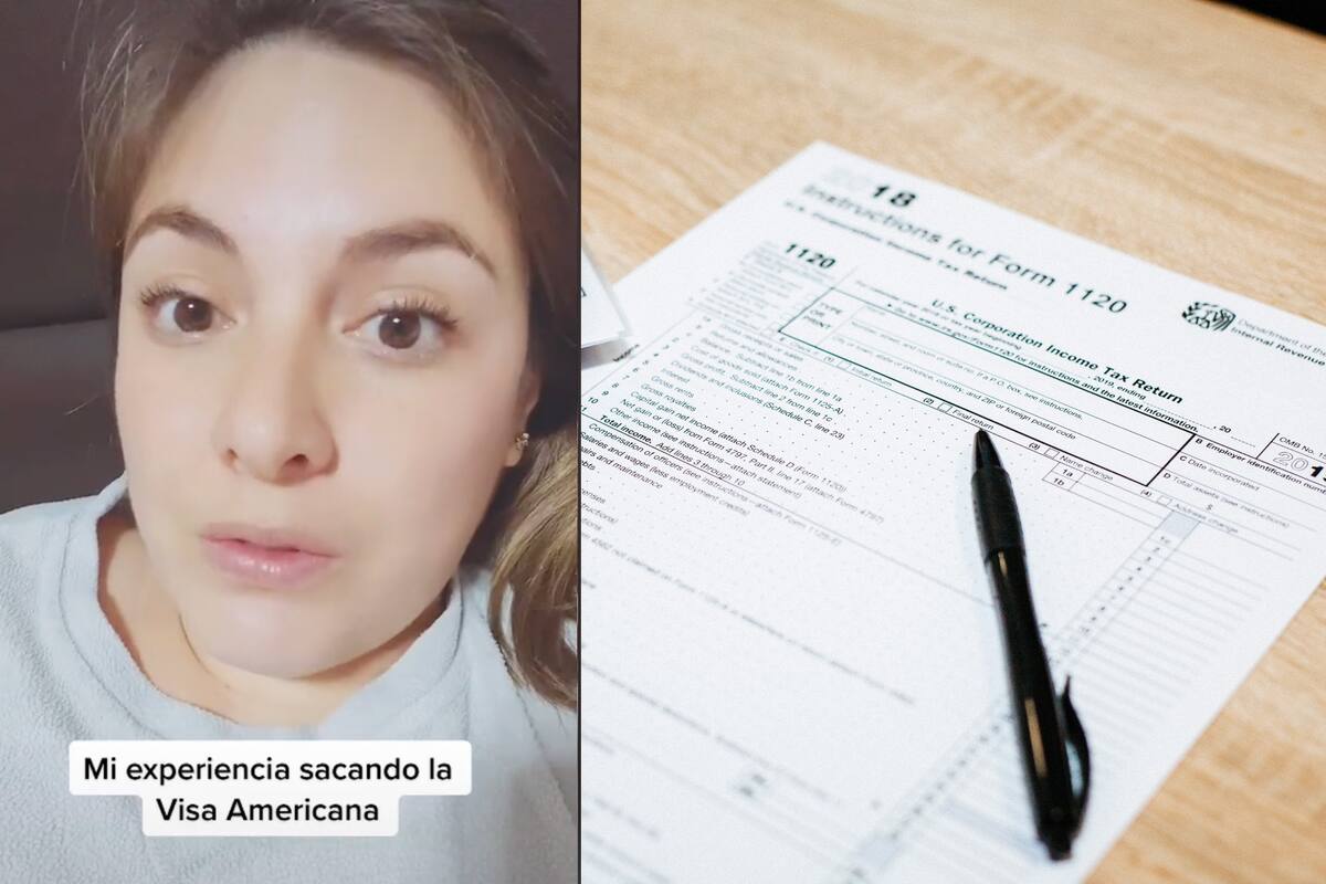 La joven mexicana decidió en TikTok su propia experiencia a la hora de tramitar la visa de turismo en Estados Unidos