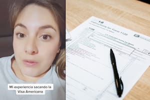 La joven mexicana decidió en TikTok su propia experiencia a la hora de tramitar la visa de turismo en Estados Unidos