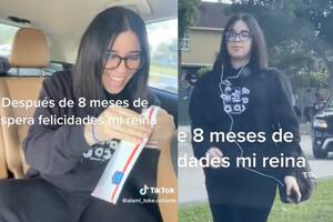 La joven no se esperaba que al salir de la escuela su mamá le entregaría la green card