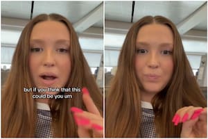 La joven publicó en sus redes sociales un mensaje para la prometida del hombre