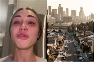 La joven radica en Los Ángeles, pero contó una dura realidad que le ha tocado vivir