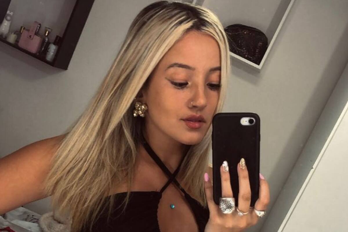 La joven recibió la ayuda de Fazzio para empujar su camioneta y luego se reencontraron en redes