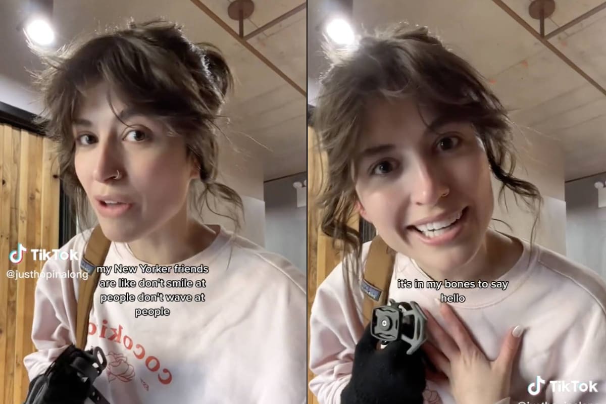 La joven recibió un regalo por poner en práctica su personalidad amable; un repartidor tuvo un gran gesto con ella