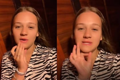 La joven recorrió el lugar para mostrar en detalle las instalaciones (Foto captura TikTok @inessalaberry)