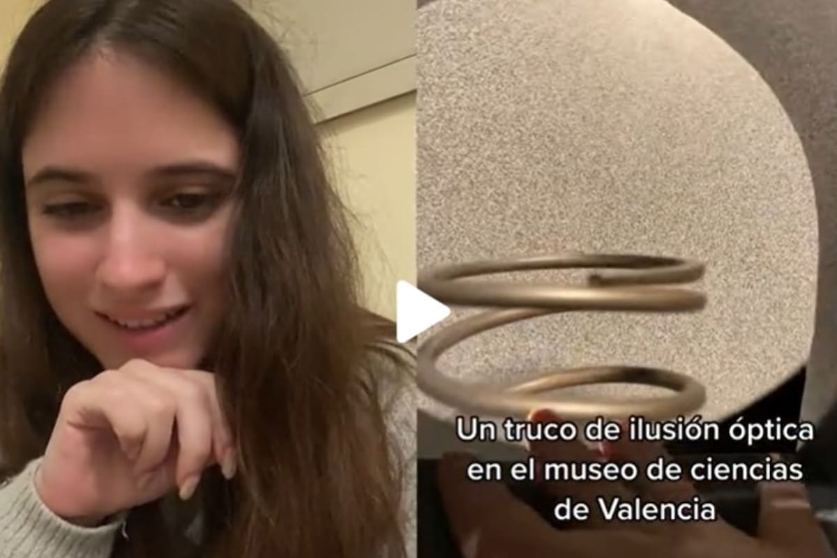 La joven reveló un truco visual que la enloqueció. Fuente: TikTok