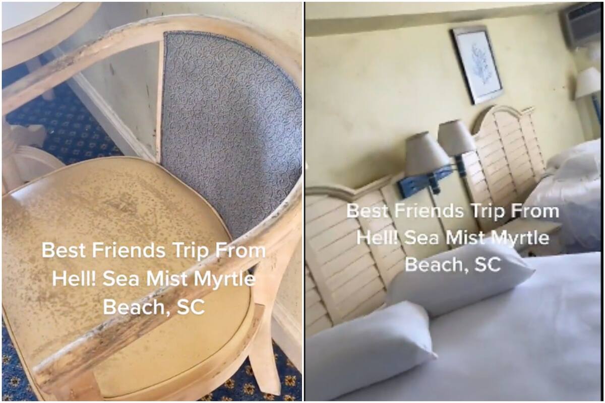 La joven se fue de vacaciones a Carolina del Sur con amigas y se encontró con una terrible escena