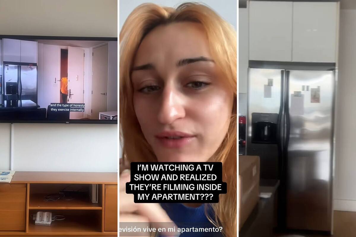 La joven se había mudado hace un mes al departamento y quedó sorprendida al descubrir que todas las escenas de la última temporada habían sido grabadas allí