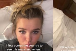La joven se llevó una sorpresa inesperada que no tardó en viralizarse en redes. Fuente: TikTok