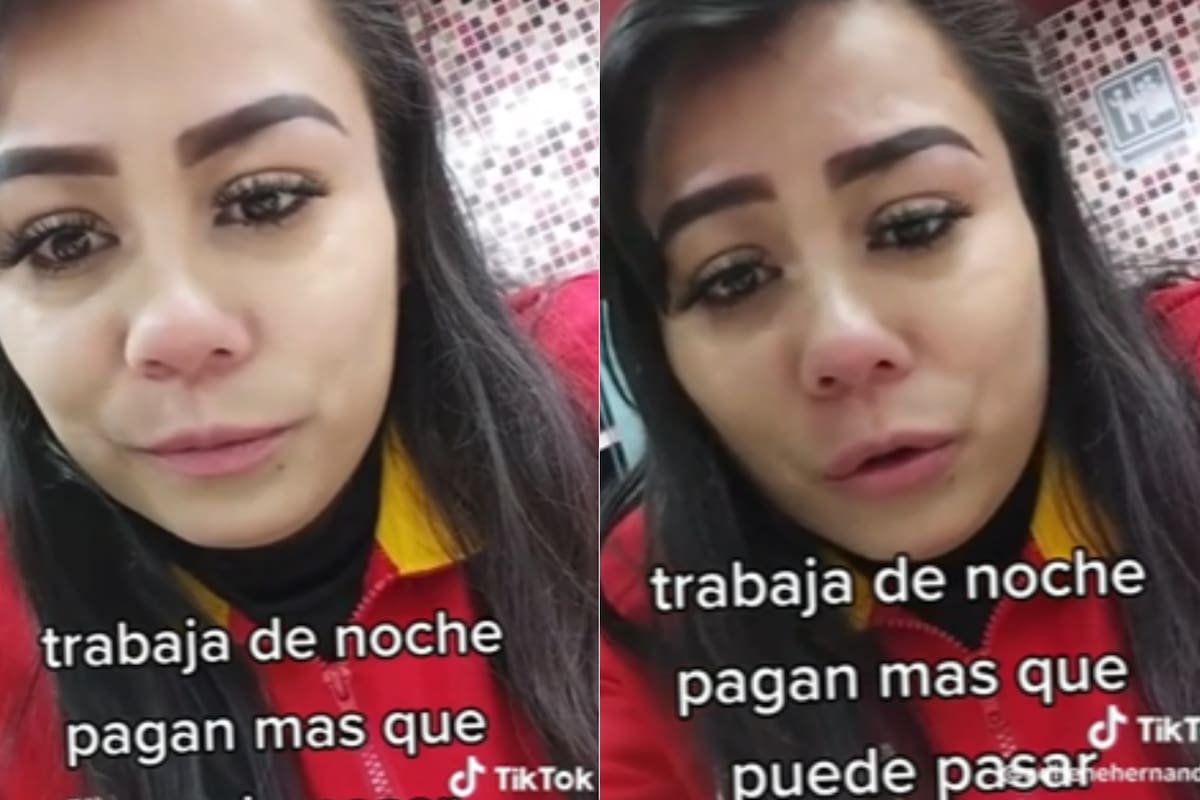 La joven se mostró angustiada con lo ocurrido (Foto: Captura de video)