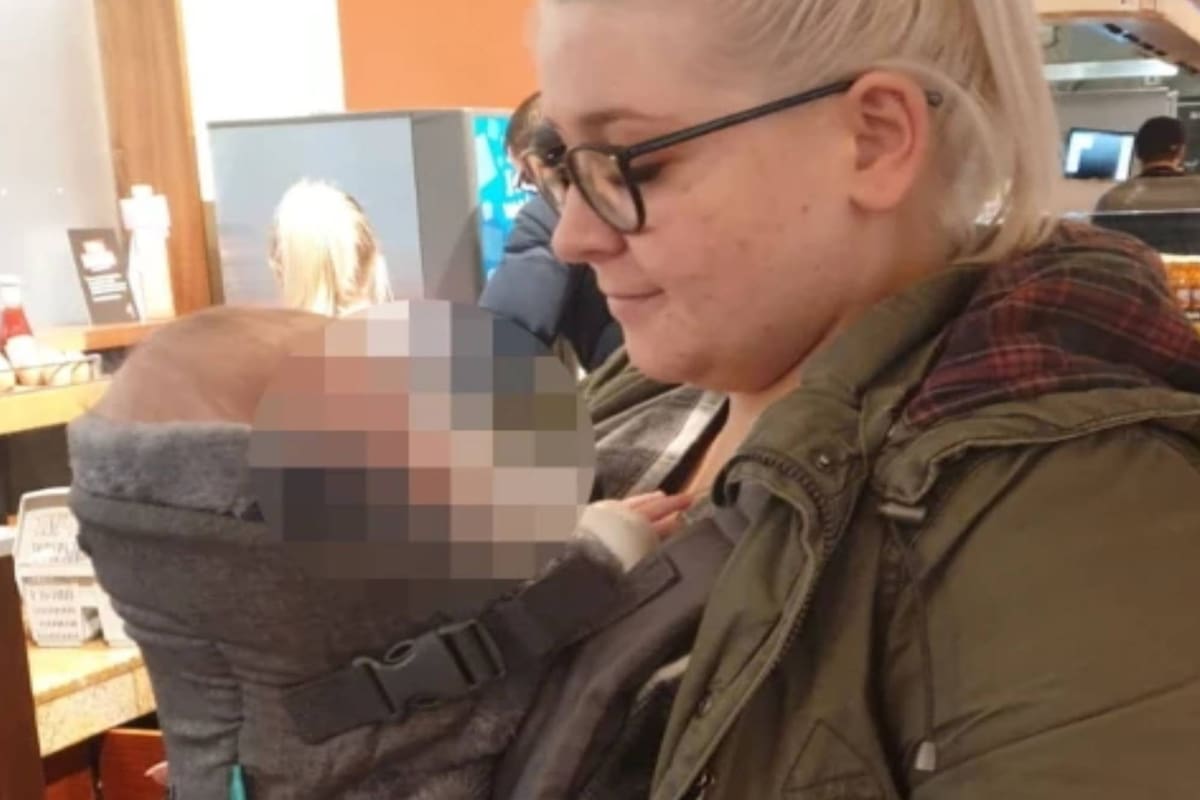 La joven se mostró muy triste al leer la nota (Foto gentileza Paige Murray)