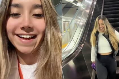 La joven se mostró sorprendida por un detalle en particular