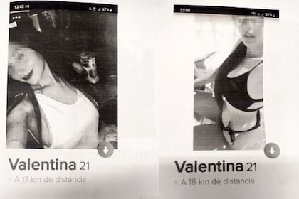La joven se presentaba en Tinder como Valentina