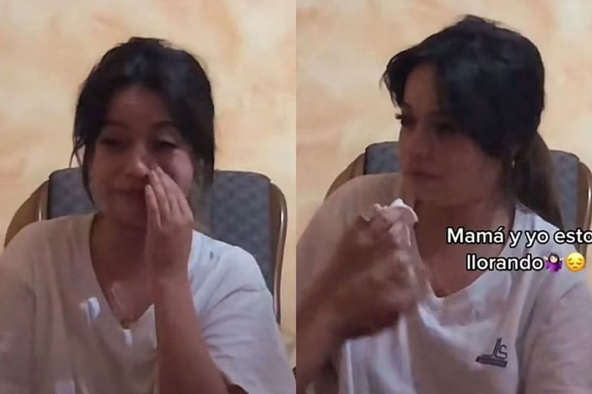 La joven se viralizó en TikTok (Foto: TikTok @geeev1198)