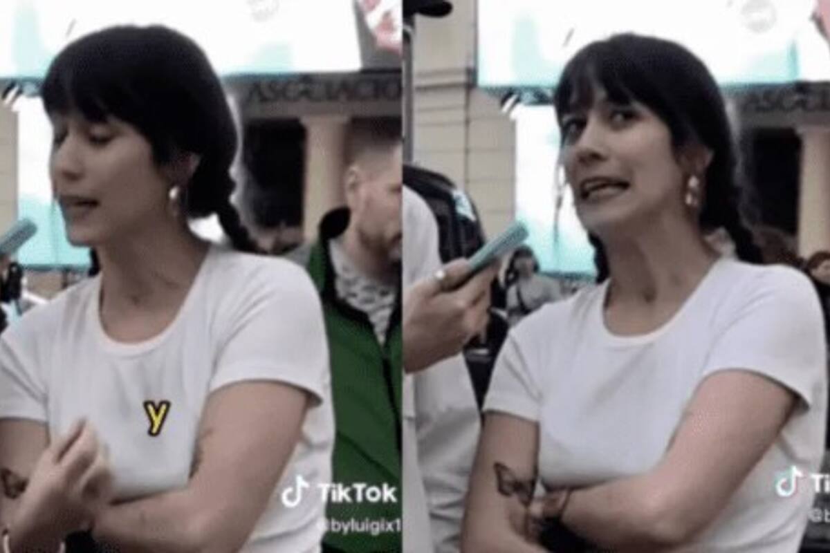 La joven se volvió viral al contar su historia de abandono.