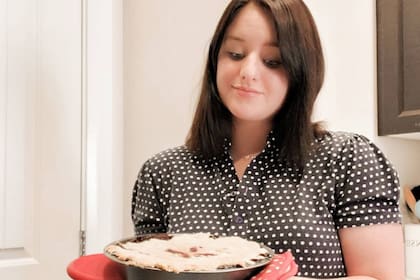 La joven suele mostrar su trabajo en la cocina y cómo mantiene su casa casi inmaculada
