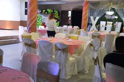 La joven tenía todo preparado para el festejo pero algo falló (Foto: Facebook Medina Yuli)