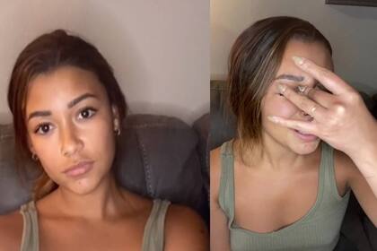 La joven tiktoker compartió su historia para generar concientización al usar apps de citas.