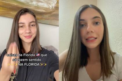La joven tiktoker decidió destacar las cosas que "solo tienen sentido en Florida"